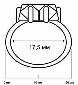 Размер кольца диаметр